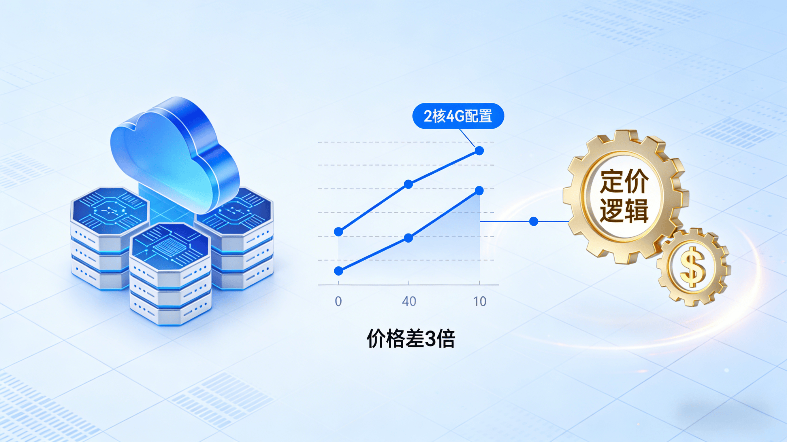 2 核 4G 云服务器价格差异与真实成本分析封面图