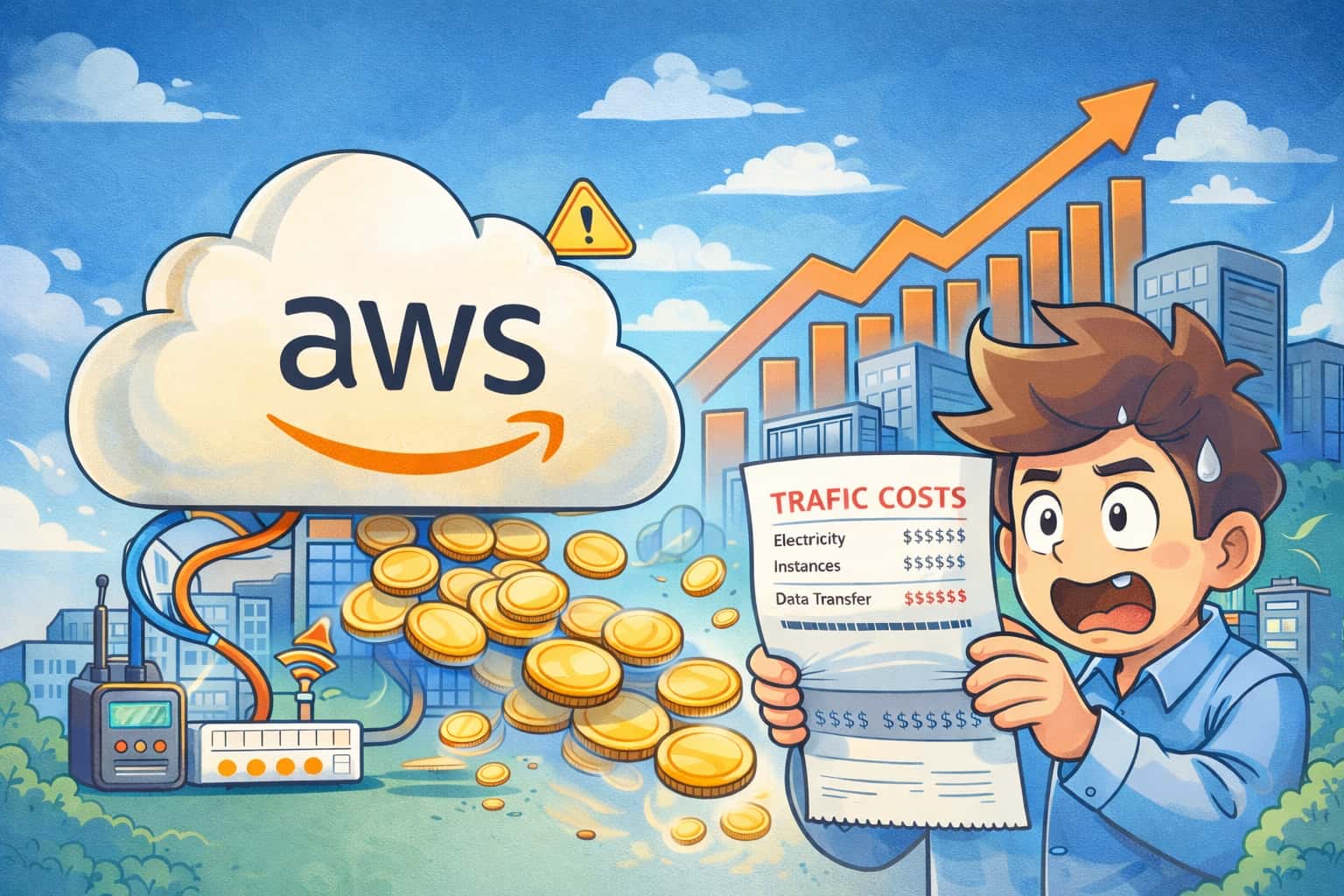 AWS 出站流量费