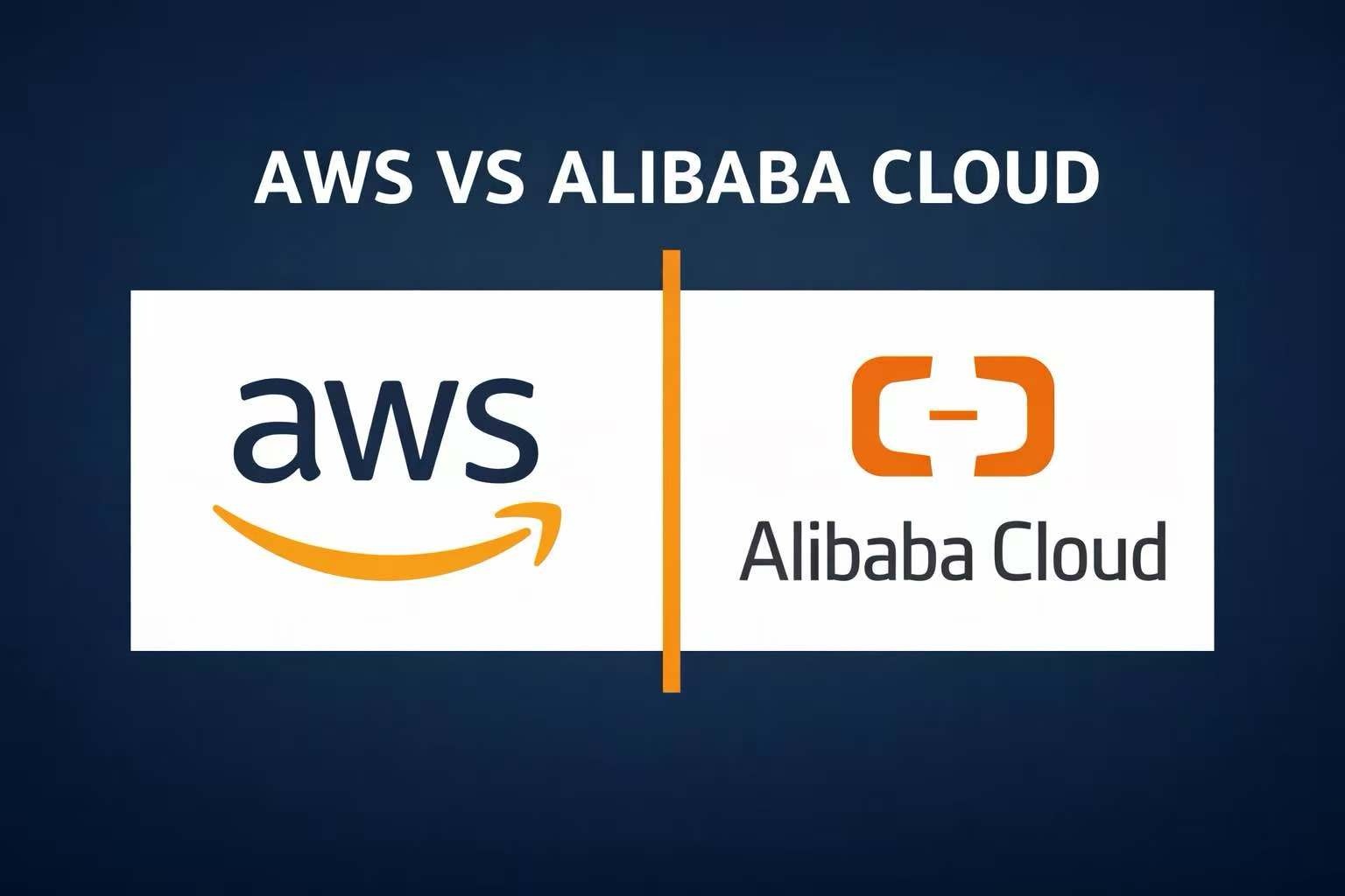 AWS与阿里云服务对比图